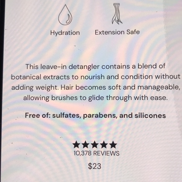 Lange Replenish Conditioning spray - Picture 3 of 3